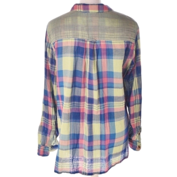 L.O.G.G by H&M Button Down Flannel Size 4 - Picture 2 of 10